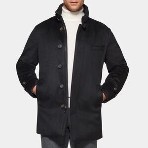 NORWEGIAN WOOL - CLASSIC WOOL CAR COAT - XL (US44-46)